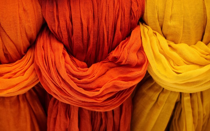 Textiles at the exhibition